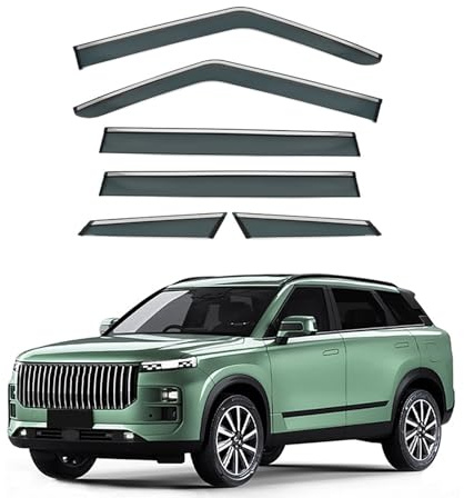 Extra Durable Window Visors Rain Guards For Jaecoo J7 2023 2024 2025, Vent Shades Accessories, Exterior Car Accessories, Window Deflectors,6PC