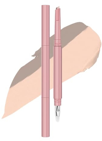 Dubbulon Crayon Anti-Cernes, Stylo Anti-Cernes Sous Les Yeux, Stylo Maquillage Double Pointe Voyage Visage