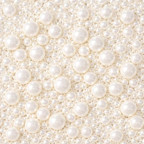 Sweetie Tooth 100g Edible White Pearl Sprinkles – Pearl Sugar Balls Cake Decorations for Cupcakes, Cakes & Party Desserts