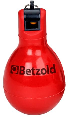 Betzold Handpfeife, rot | Trillerpfeife, Sportpfeife, Schiedsrichter, Trainer, Sport-Unterricht