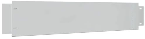Bordure de Jardin en Acier, Bordure de Pelouse Gazon Parterre Métal Bordurette Clôture de Jardin 20 pcs Acier galvanisé 100x20 cm