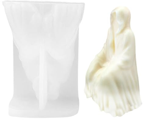 Death Silicone Mould | Silicone Fondant Mould for DIY 3D Fondant Mould for Halloween Style Food Fondant Mould for DIY Chocolate