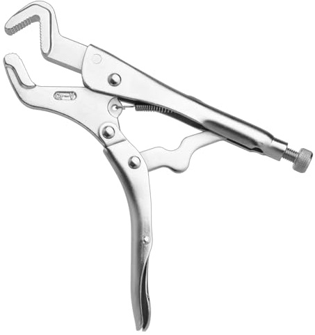 INJOYTEC Parrot Nose Vise Grip Plier for Sway Bar Link Removal Non-Slip Grip Home Improvement Tools for Automotive & Pipe Clip Repair Workshop Garages/Home Use Adjustable Pressure Screw