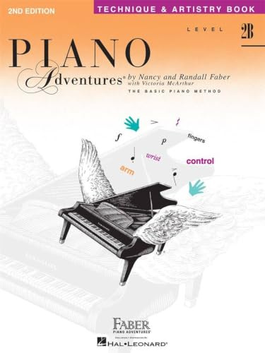 Nancy faber : level 2b - technique & artistry book - 2nd edition - piano
