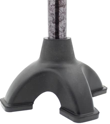 Virola Contera de Goma de 19 mm de Base Grande con 4 Pies para Mejorar la Estabilidad - para los Bastones y las Cañas - por Lifeswonderful