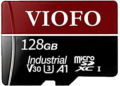 VIOFO 128GB Speicherkarte SD Karte, hohe Geschwindigkeit mit Adapter, MLC V30 U3, Kompatibel für 1080P 2K 4K WiFi Dashcam Auto Kamera