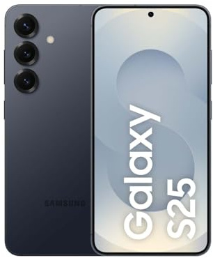Samsung Galaxy S25 AI Smartphone mit Galaxy AI, Ohne Vertrag, Handy mit Android, 12 GB RAM, 256 GB Speicher, 50-MP-Kamera, Blueblack, 3 Jahre Herstellergarantie [Exklusiv auf Amazon]