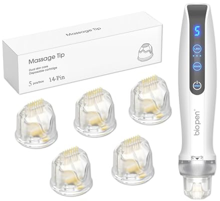 Bio Pen Q2 Mikronadel-Kartuschen 14 Pins (5 Stück) – Original-Cartridges für Gesichtspflege, ideal für Wangen und Ganzkörperbehandlungen