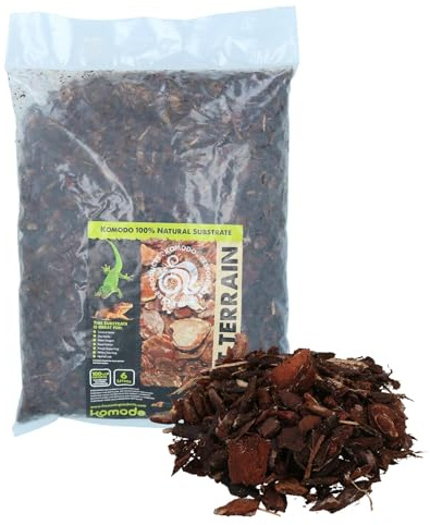 AB Tools Forest Terrain Orchid Bark Fine Chips 6L Natural Reptile Substrate for Terrariums/Vivarium's
