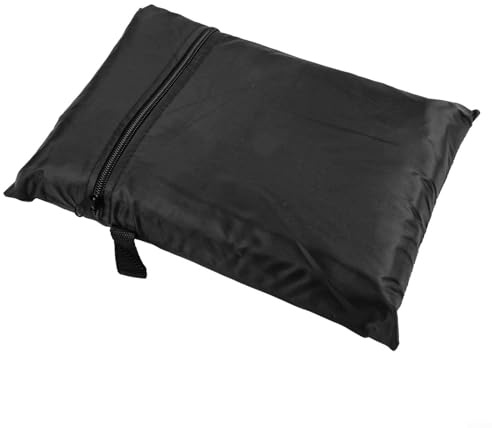 Oniissy Terrace Hanging Chaise Lounger Chair Cover With Parasol Cover, 210D Oxford Fabric Waterproof Anti-Dust Outdoor Furniture Protection for Garden Patio Swing