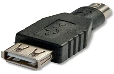 LINDY USB zu PS/2 Adapter, USB-PS/2 - Maus- oder Tastaturadapter
