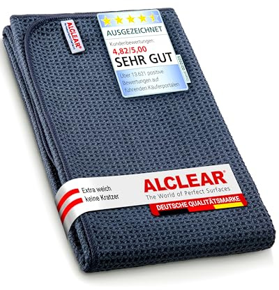 ALCLEAR 820901M Microfiber Cloth XXL Car Drying Towel 80x55cm, Absorbent