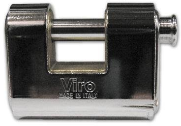 Lucchetto per Serranda Corazzato Viro mod. Panzer art. 4116 Misura 78 mm