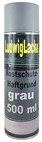 LudwigLacke Haftgrund 6 Spray grau 500 ml je Spraydose