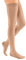 medi mediven elegance - 0260113 Oberschenkellange Damen Kompressionsstrümpfe mit geschlossener Spitze | CCL2 | Trikotrand | Caramel | Gr. III normal