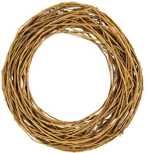 Northlight Natural Grapevine and Twig Artificial Spring Wreath, 15-Inch, Unlit
