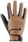 Uvex tensa II - widerstandsfähiger Reithandschuh für Damen und Herren - exzellenter Grip & strapazierfähig - touchscreenfähig - Caramel-Black - 7.5