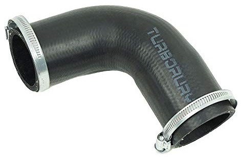 TURBORURY Compatibile con tubo di ricambio per Turbo InterCOOLER FORD FOCUS II FOCUS C-MAX 1.6 TDCI 1672189 1 672 189 1439410 1 439 410 6M51-6C646-GA 6M51-6C646-GC