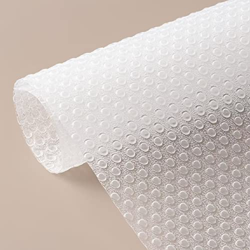 MXTIMWAN 30cmx300cm Tappetino per Cassetti, Tappetino Antiscivolo Rivestimento Cucina, Tappetini Non-adesivo EVA Plastica Rotolo Carta per Mensola, Cassetto, Frigorifero, Lavello Ripiani