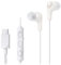 JVC HA-FR9UC-W - USB Typ-C kabelgebundener Kopfhörer mit kraftvollem und kristallklarem Klang, praktischem Mikrofon und 3-Tasten-Fernbedienung in äußerst kompakter Bauform (Weiß)