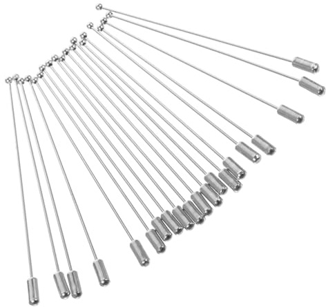 20 Stück 90Mm Metall Anstecknadeln Für Broschen Diy Schmuck Und Kostüme Einfache Nadel Pins Mit Stopper Für Dekoration