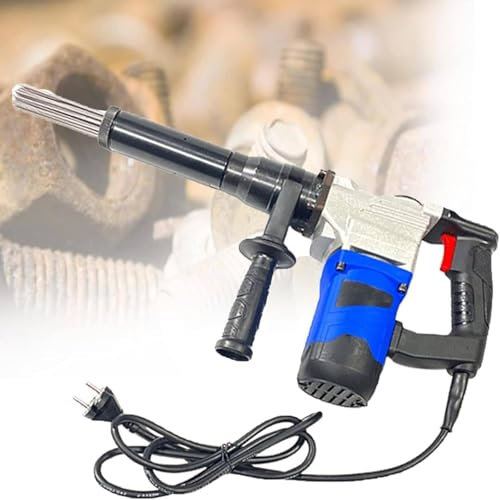 GTANND Strumento per la rimozione della ruggine, scrostatore Elettrico ad Aghi, scrostatore Elettrico Portatile Industriale ad Aghi per la rimozione di ruggine, Scorie di Saldatura,110v