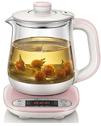 -Kitchen Kettles, Tea Kettles Kettles for Boiling Water Automatic Multifunction Preserving Pot Tea Dessert Multi Cooker Teapot/Pink