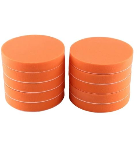 ZSjing 10er-Pack Auto-Polierpads 150 mm Schwammpolierer Reinigung Wachsen Lackpflege Pflege Polierpads Auto-Reinigungswerkzeuge