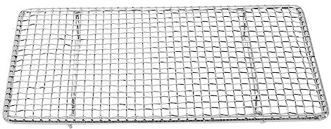 Stackable Stainless Steel Wire Cooking Rack, High Temperature Baking Cooling Rack for Ovens, Ideal for Chicken Wings, Turkeys, Snack Breads, Pizza, Bacon (Rectangle 19.2CM)