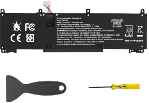 ASUNCELL 11.58V/51.3Wh RH03XL Laptop Akku für HP EliteBook 640 645 650 655 G9 G10 Series, RH03XL M73472-005