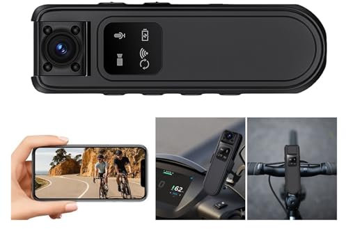 Mini telecamera HD 2K con obiettivo ruotabile 180 WiFi Moto Bike Car DVR Piccolo registratore video digitale portatile Cam piccola indossata dal corpo