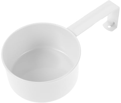 HEALEEP Laundry Powder Scoop Tablespoon Measuring Spoon with Hanging Hook Laundry Detergent Scoop for Washing Powder Pet Food Rice Grain Cereal and Flour 1 X Spoon