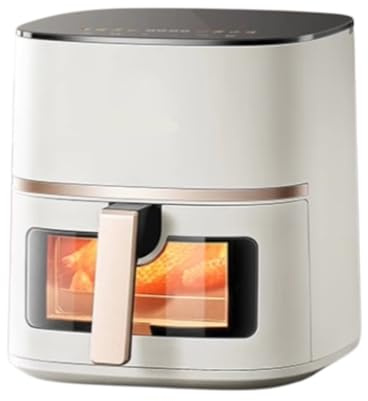 Easnuroz 5L Freidora de Aire Multifuncional Horno de Cocina Pantalla Táctil Inteligente Freidora de Aire sin Aceite,1550W