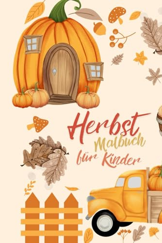Herbst-Malbuch für Kinder