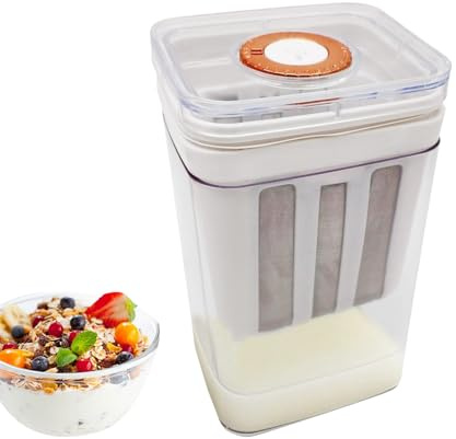 Yogurt Filter Strainer | Soybean Milk Maker Strainer,1100ml Reusable Mesh Sieve Colander for Cheese Rice Tea Food Scraps Coffee Juice Honey Yogurt Soybean Milk Kitchen