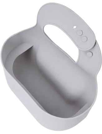 YOBIB Bavaglino per bambini per cinetosi e malattie da viaggio, in morbido silicone, per bambini e bambini, riutilizzabile, impermeabile, con tasca profonda, facile da pulire, leggero, design UK