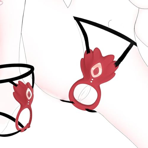 LZYLWC 2-in-1 Vibrator & Penisring für Paare – Wearable Klitoris Stimulator mit APP & Fernbedienung, Sex Toyset für Women & Men, 9 Vibrationen, Sexspielzeug für Paare zu Zweit