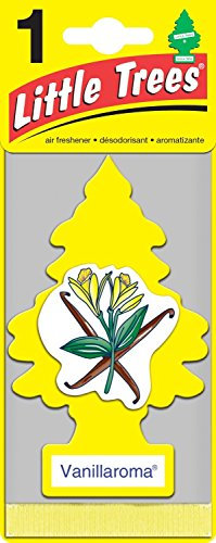 2 x Little Trees MTO0001 Vanillaroma Air Freshener