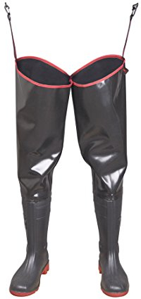 WATSTIEFEL STRONG Fischerhose Watthose Anglerhose PVC als Latex Teichhose