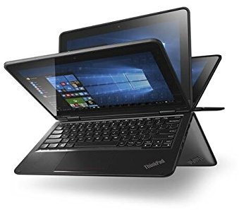 Lenovo Thinkpad Yoga 11E (3ème génération) 2 en 1 Écran tactile HD 11,6 Ordinateur portable ultrabook convertible haute performance | Intel N3150 Quad-Core | 4 Go de RAM | 128 Go SSD | Windows 10