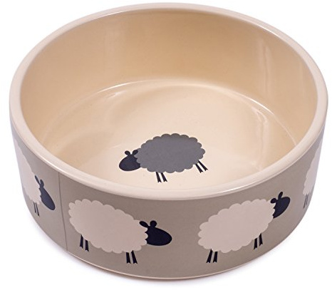 Petface Keramisk skål med fårmotiv, 15 cm