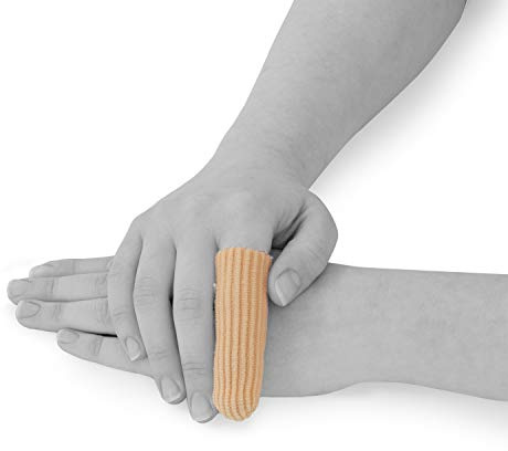 AFH Silikon Zehenschutz Premium | Fingerschutz geschlossen | 10-er Pack in verschiedenen Größen (L)