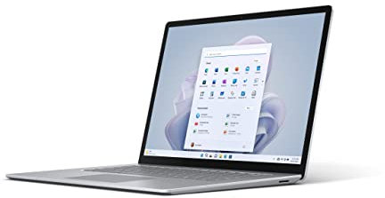 Microsoft Surface Laptop 5 - 15 Inch 2-in-1 Tablet PC - (Intel Core i7-1255U, 8GB RAM, 256GB SSD, Windows 11 Home) - Platinum