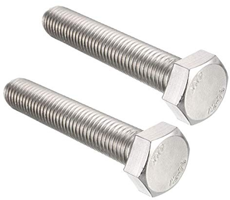 XYWHPGV M14 Sechskantschraube M14-2 x 80 mm UNC Sechskantschrauben A2-70 (304) Edelstahl Vollgewinde Sechskantschrauben 2 Stück(5e6bb 41049 71ef9 20b0b b2547 151bb