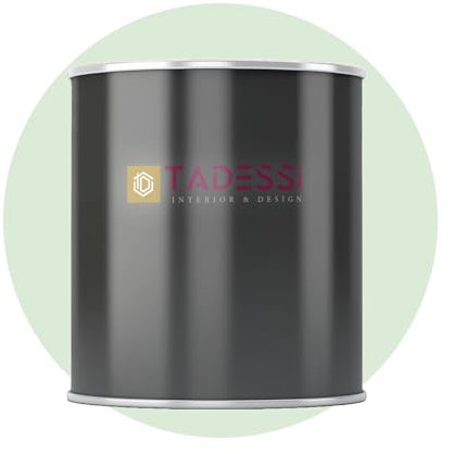 Tadessi Colore per interni verde, verde menta, pittura da parete lavabile, vernice a dispersione, inodore e privo di solventi, confezione da 1 litro