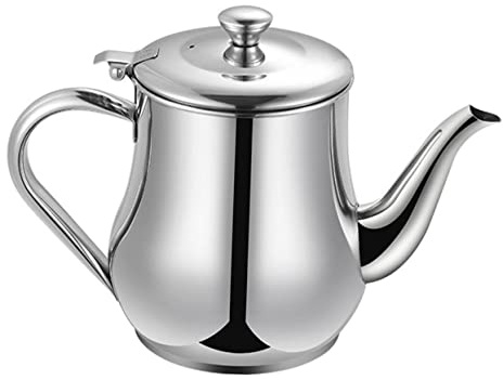 BIUDECO Contenitore per Olio con Acciaio Inossidabile Separatore Grasso per Pulizia e Utilizzo per e Salse