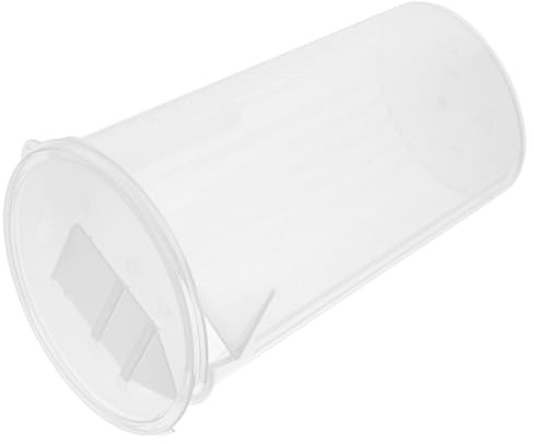 Mikikit Jarra Medidora de Plástico Grande 2000 Ml Tapa Deslizante y Doble Escala, Vaso Medidor de Líquidos Apto para Cocina, Medición Precisa Derrames para Uso Doméstico y Reutilizable