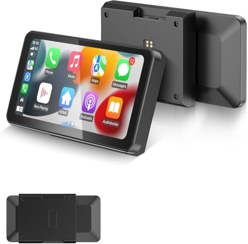 Spedal 6,25 Zoll Motorrad CarPlay Bildschirm für B-MW, Kabelloses CarPlay & Android Auto, Wasserdichter Touchscreen, BT Audio, GPS, Siri & G00gle Assistant