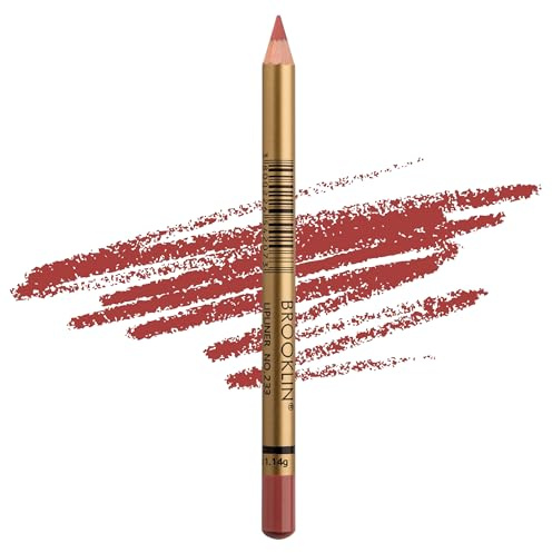 IMPALA | Lippenstift Brooklin wasserdichte Farbe Terrakotta 233 | Permanenter Lippenprofiler | Wasserbeständiger Lippenstift | Langzeitlippenyeliner