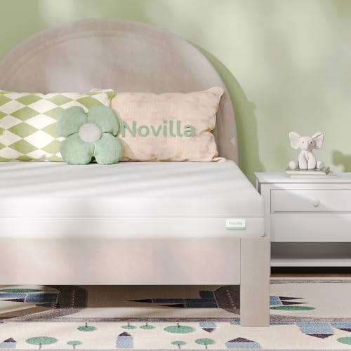 Novilla Matelas en Mousse 140x200, Matelas Amovible à 7 Zones de Confort, Réversible Été/Hiver, Respirable, Certifié Sûr et Fiable par CertiPUR-US et Oeko-TEX, Soutien Ferme, Hauteur 18 cm